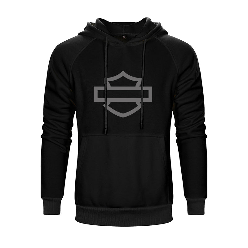 H D Basic Logo Cotton Hoodie for Riders by RiderOut™