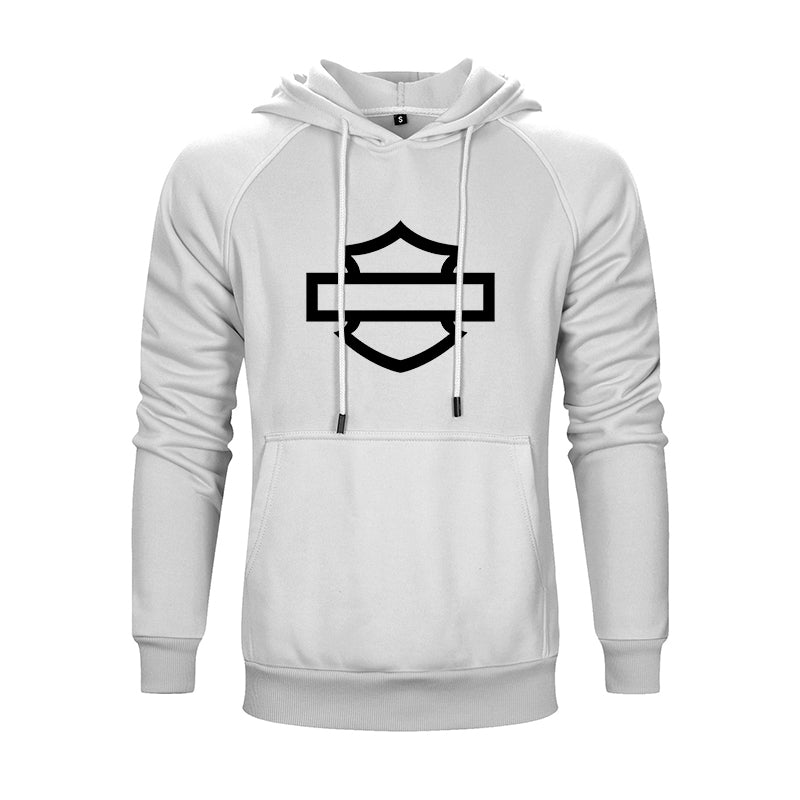 H D Basic Logo Cotton Hoodie for Riders by RiderOut™
