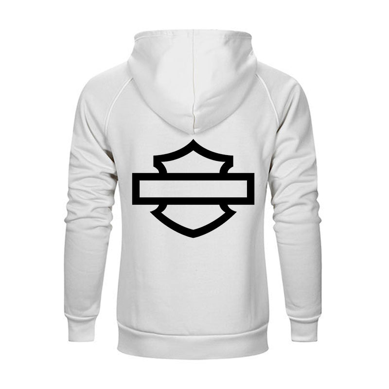 H D Basic Logo Cotton Hoodie for Riders by RiderOut™