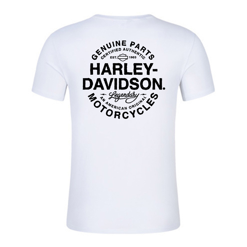 H D Classic Logo Cotton T-shirt by RiderOut™