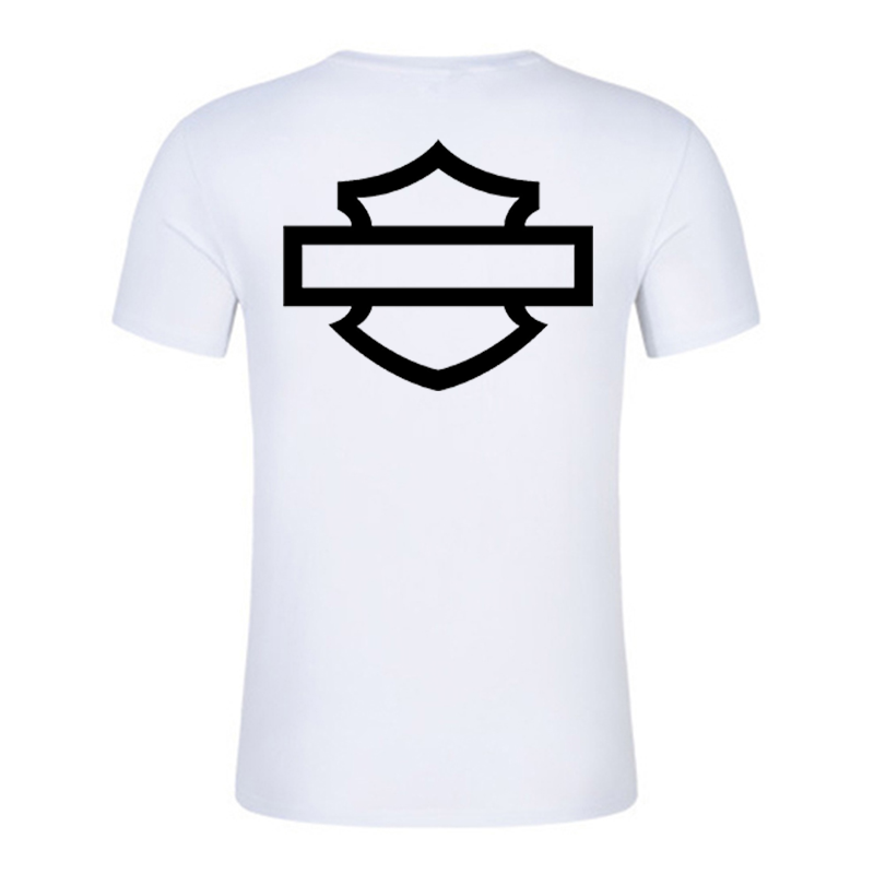 H D Basic Logo Cotton T-shirt by RiderOut™