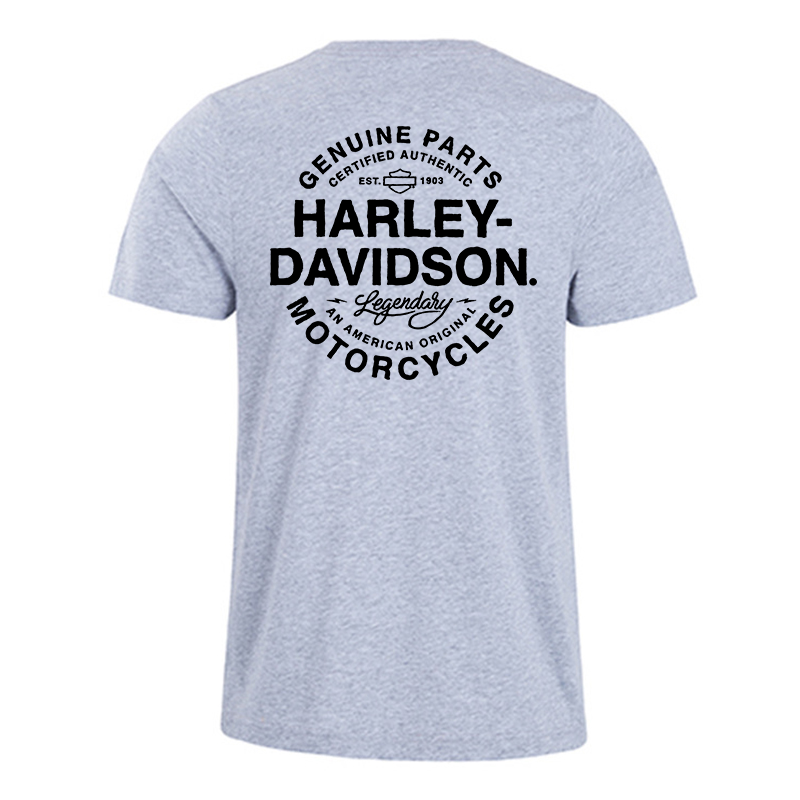 H D Classic Logo Cotton T-shirt by RiderOut™