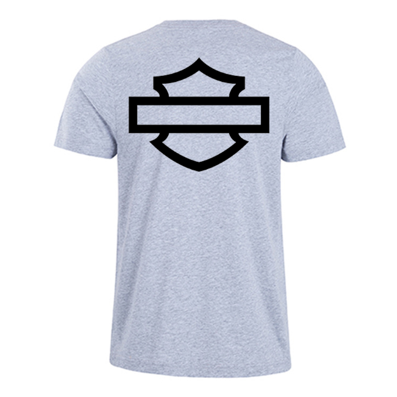 H D Basic Logo Cotton T-shirt by RiderOut™