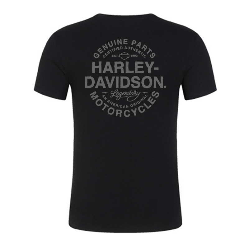 H D Classic Logo Cotton T-shirt by RiderOut™