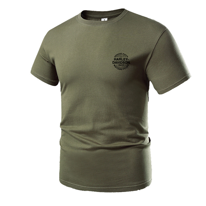 H D Classic Logo Cotton T-shirt by RiderOut™