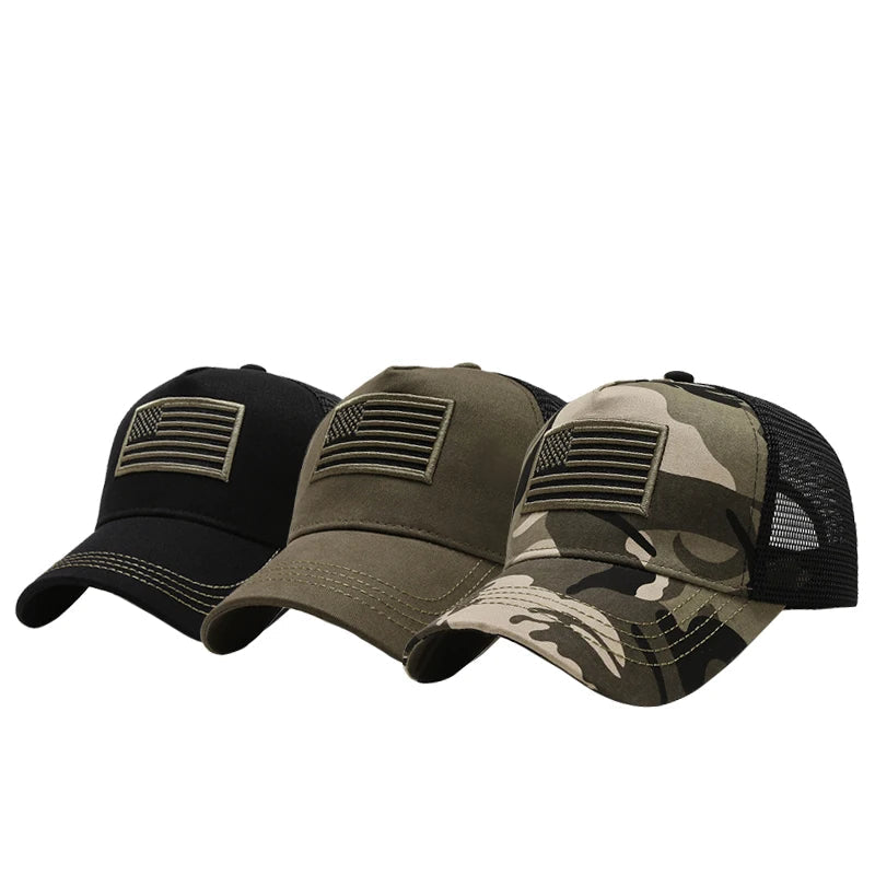 USA Army Tactical Outdoor Caps by RiderOut™