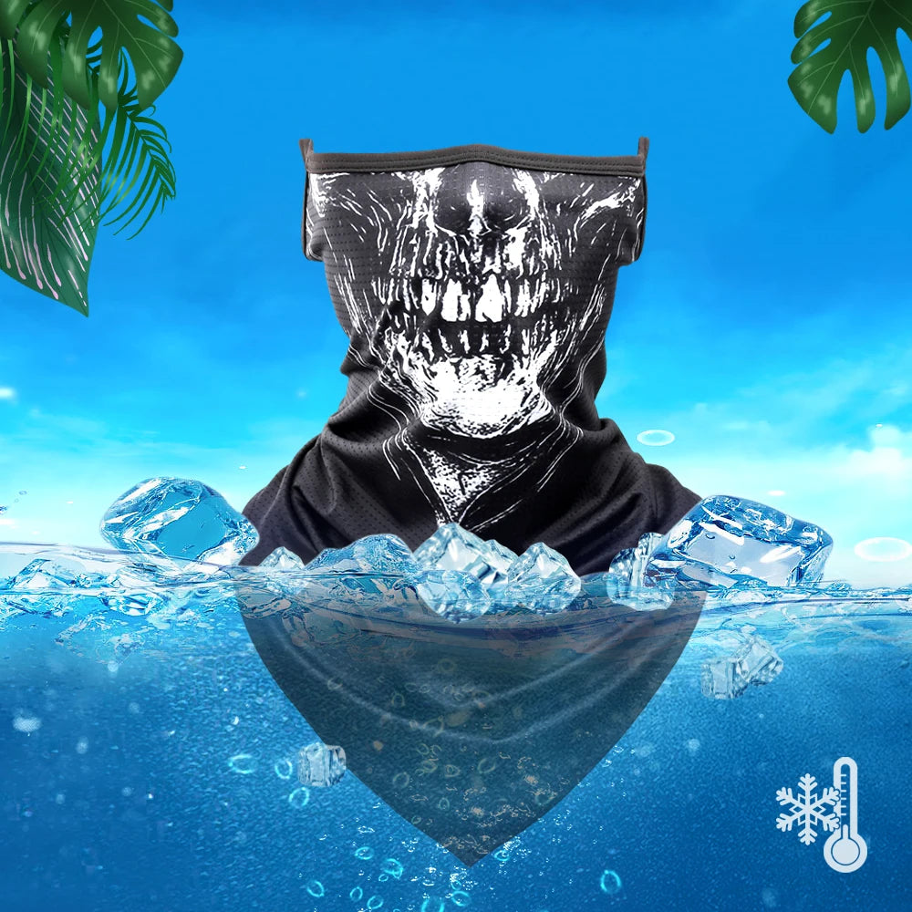 3D Skull Summer Bandana by RiderOut™