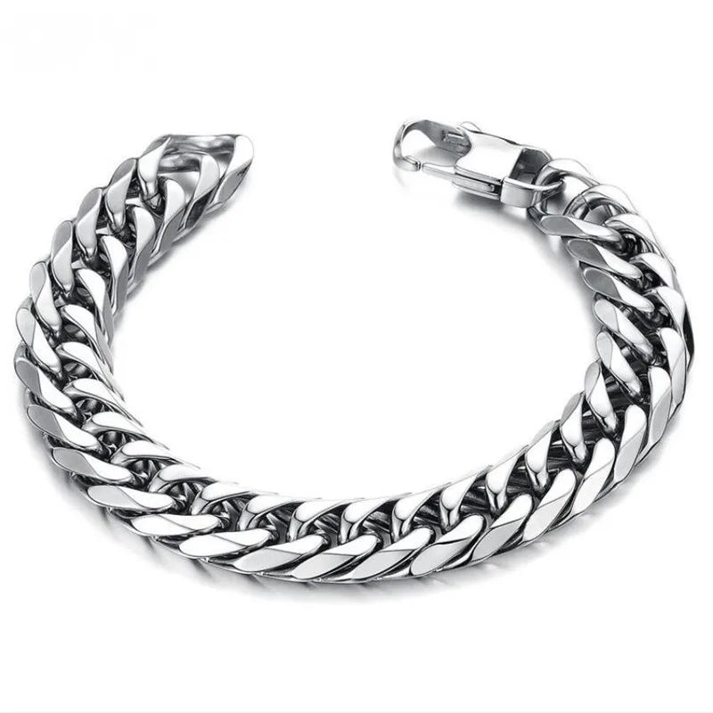Thick Hand Motorcycle Chain Bracelet by RiderOut™