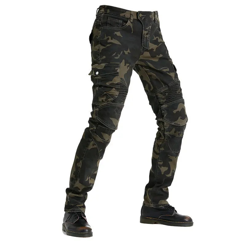 Motorcycle Riding Protective Camo Pants by RiderOut™