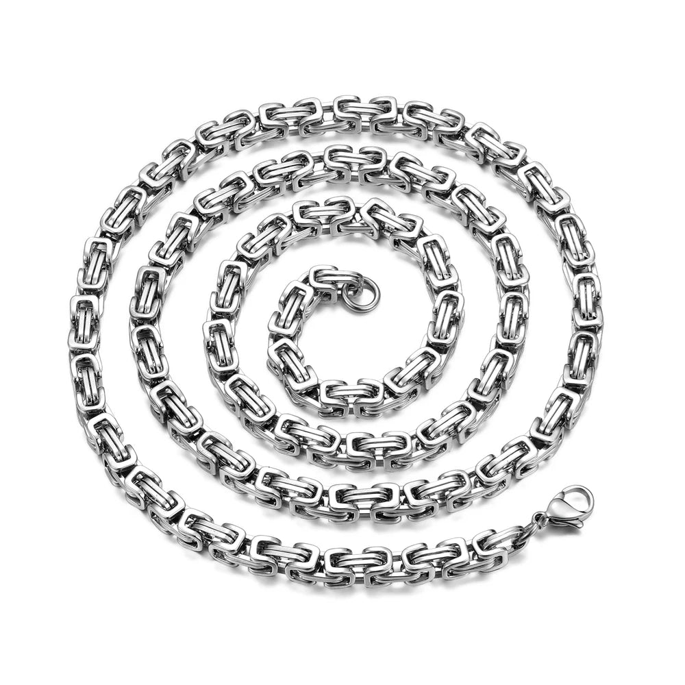 Titanium Steel Imperial Chain Necklace by RiderOut™