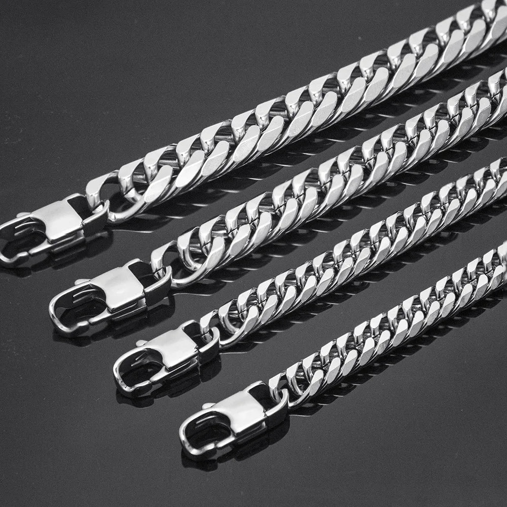 Thick Hand Motorcycle Chain Bracelet by RiderOut™