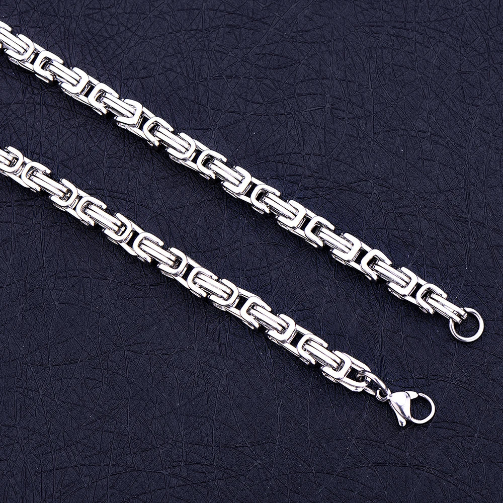 Titanium Steel Imperial Chain Necklace by RiderOut™