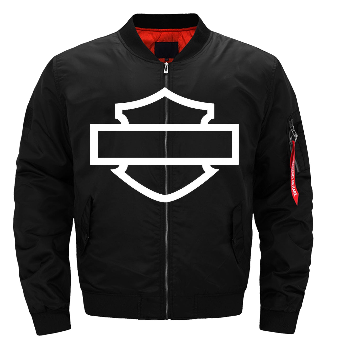 H D Basic Logo Bomber Jacker for Riders by RiderOut™