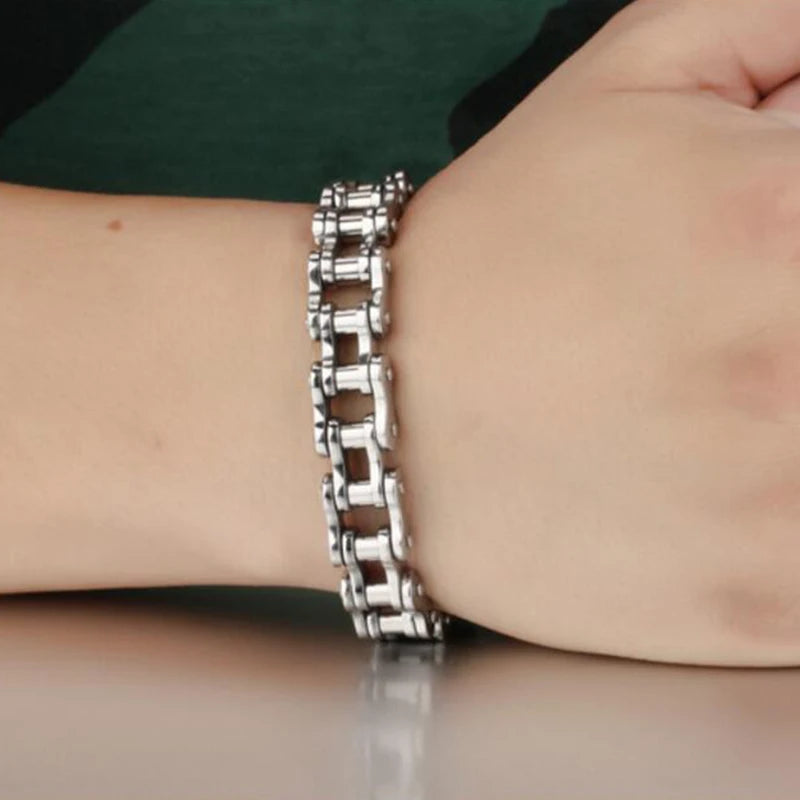 Motorcycle Chain Biker Bracelet by RiderOut™