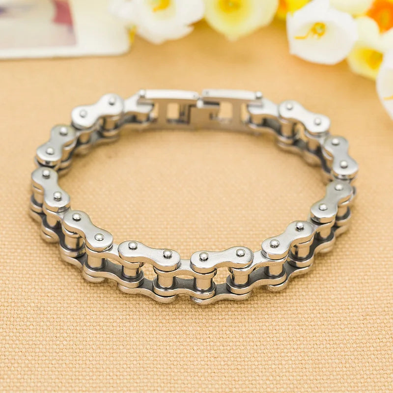 Motorcycle Chain Biker Bracelet by RiderOut™