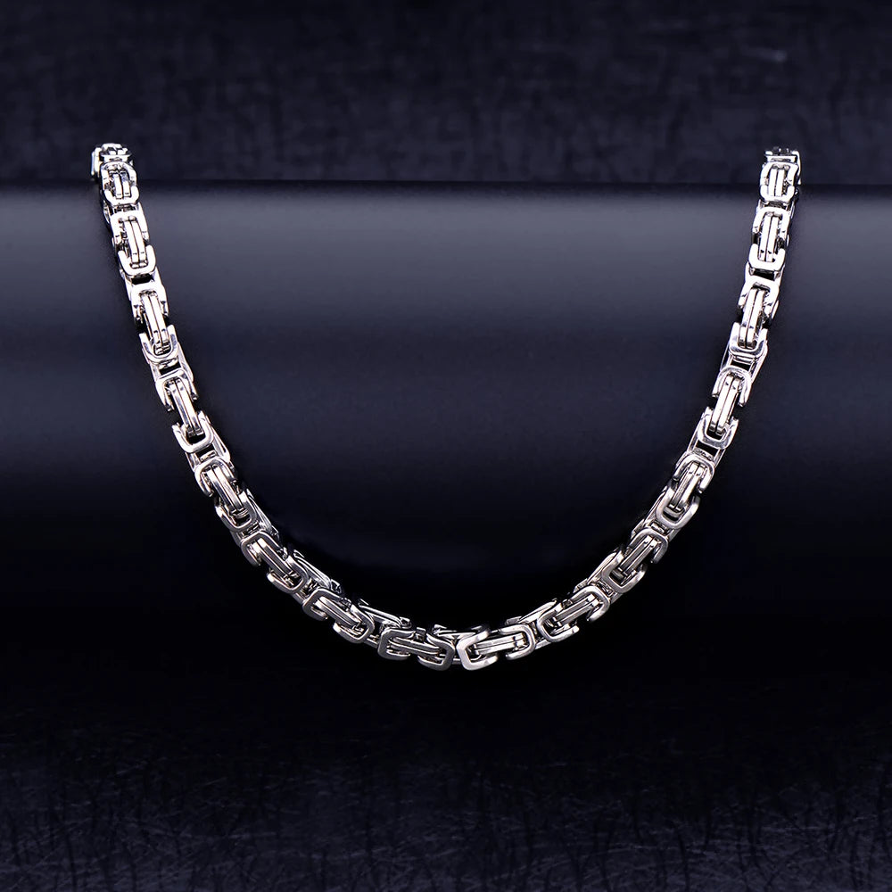 Titanium Steel Imperial Chain Necklace by RiderOut™