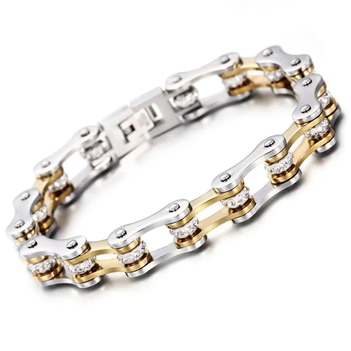 Heavy Motorcycle Chain Link Bracelet by RiderOut™