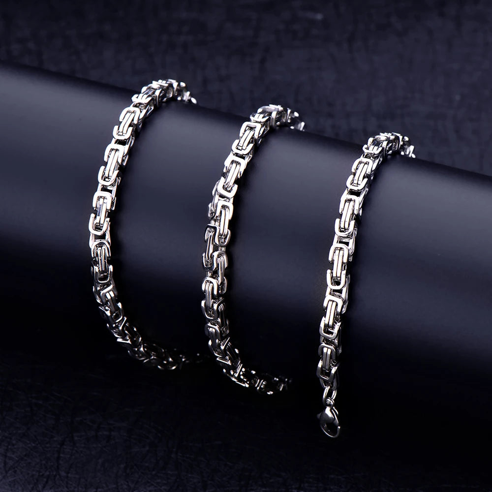 Titanium Steel Imperial Chain Necklace by RiderOut™