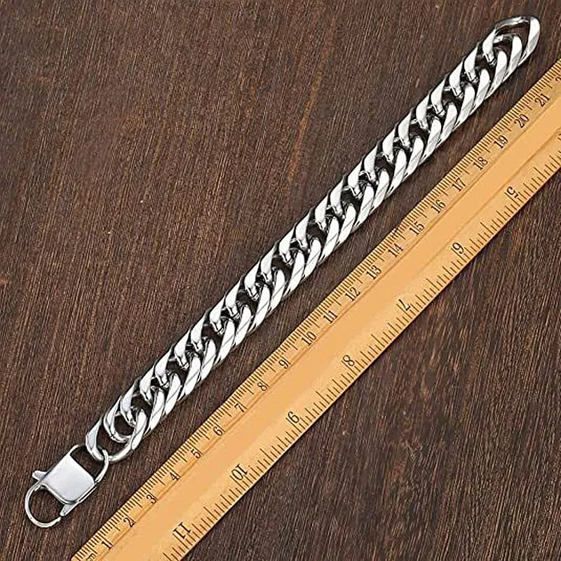 Thick Hand Motorcycle Chain Bracelet by RiderOut™