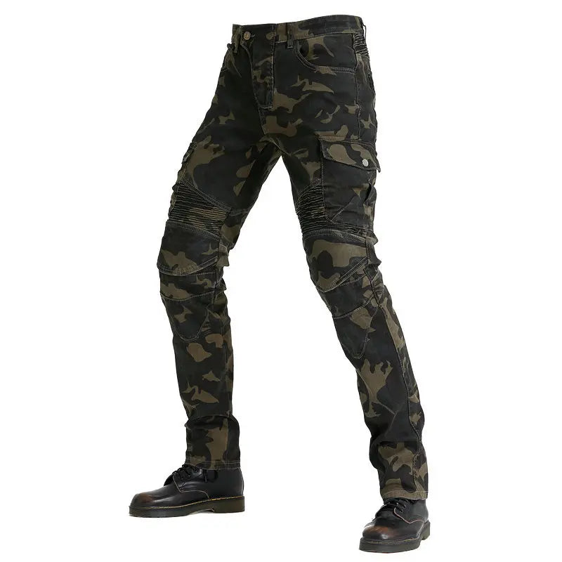 Motorcycle Riding Protective Camo Pants by RiderOut™