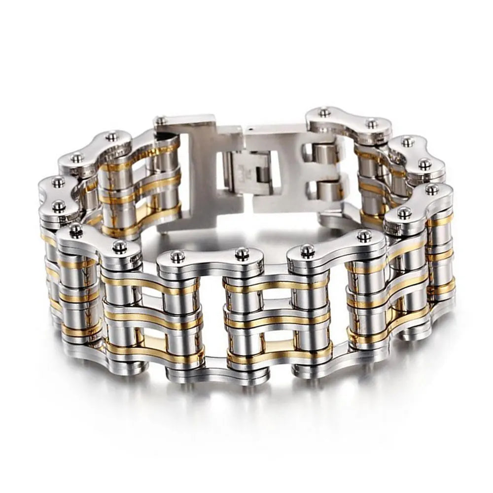 Heavy Motorcycle Chain Link Bracelet by RiderOut™