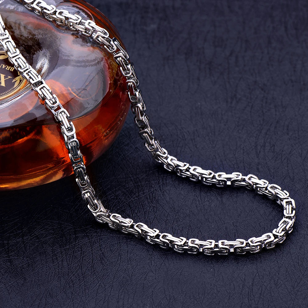 Titanium Steel Imperial Chain Necklace by RiderOut™