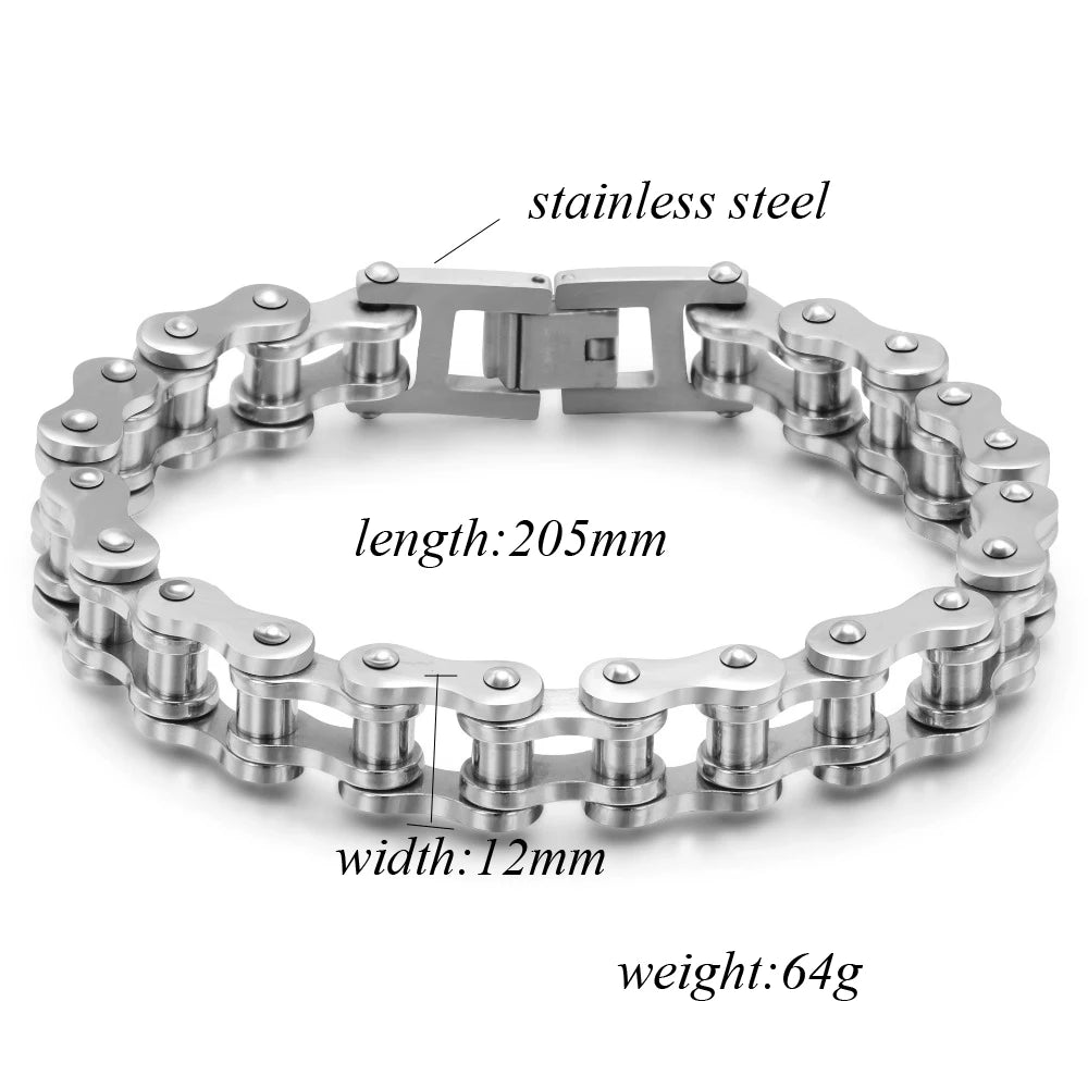 Motorcycle Chain Biker Bracelet by RiderOut™