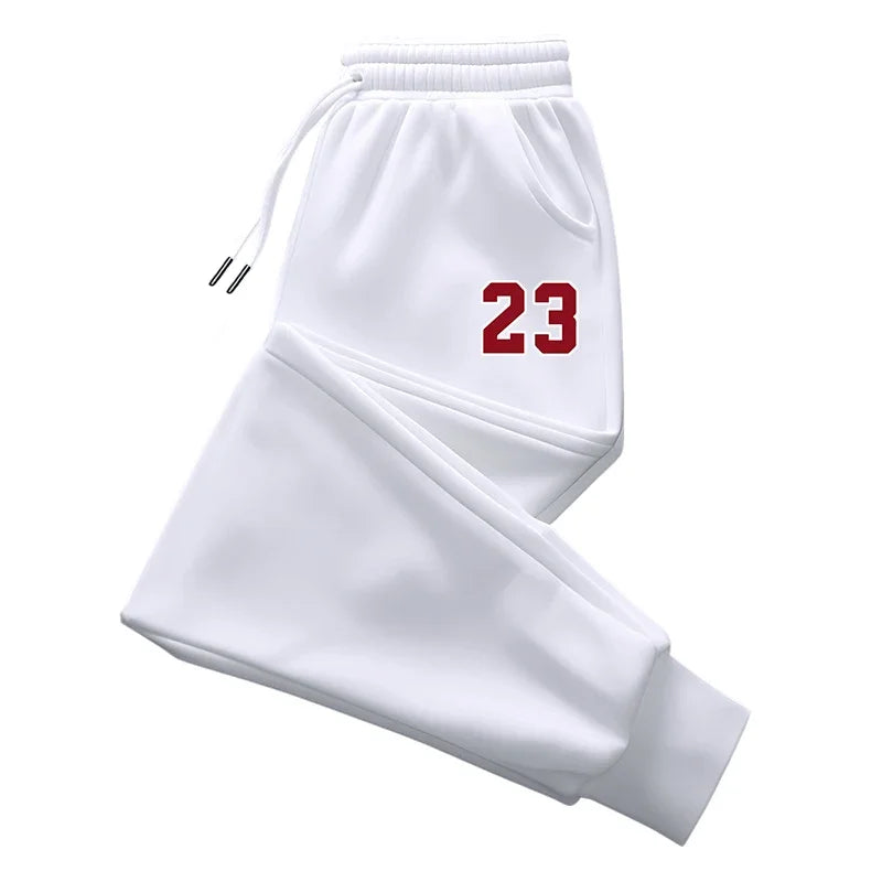 23 Letter Casual Sports Jogging Pants by RiderOut