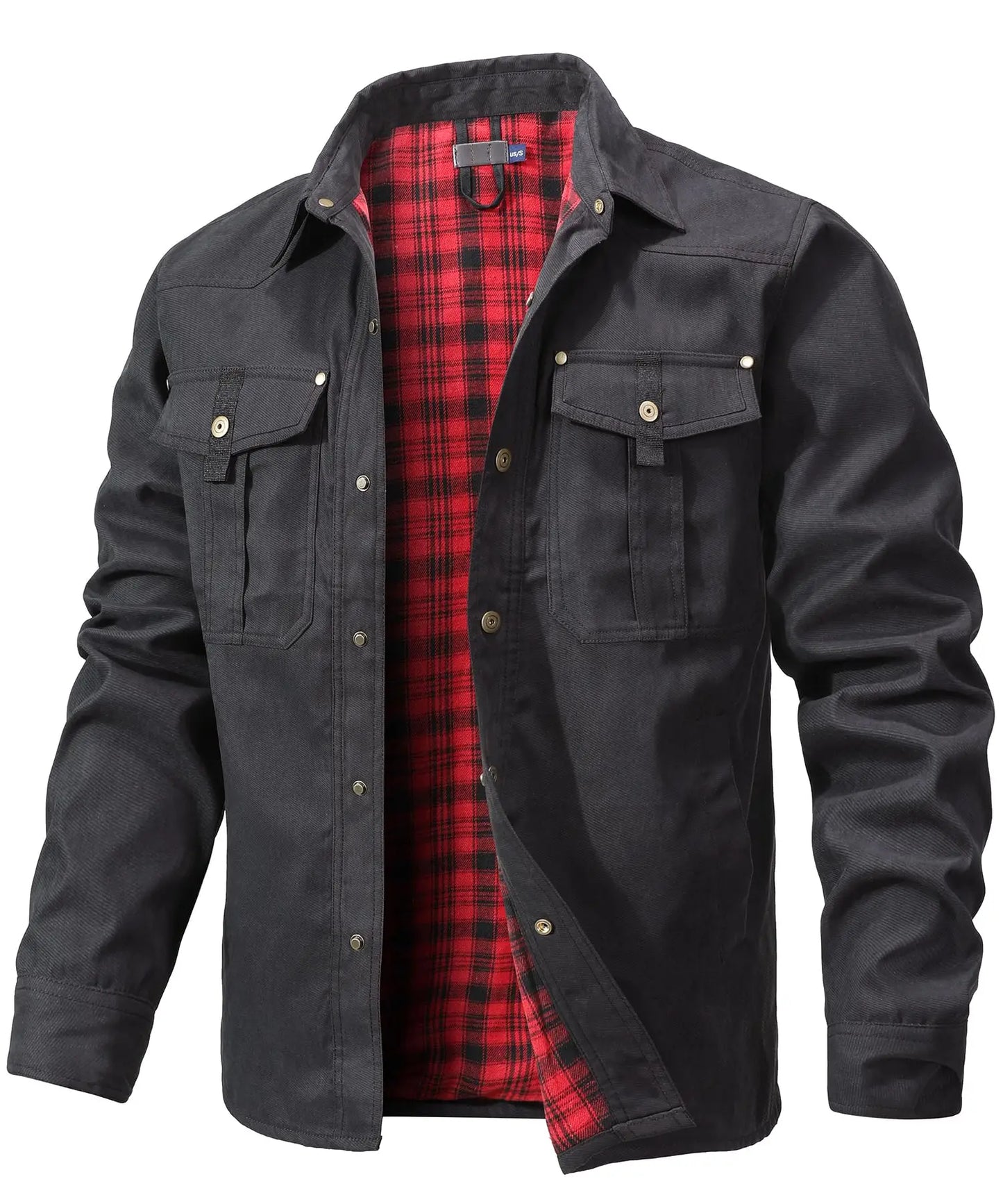 Flannel Lined Shacket Jacket by RiderOut