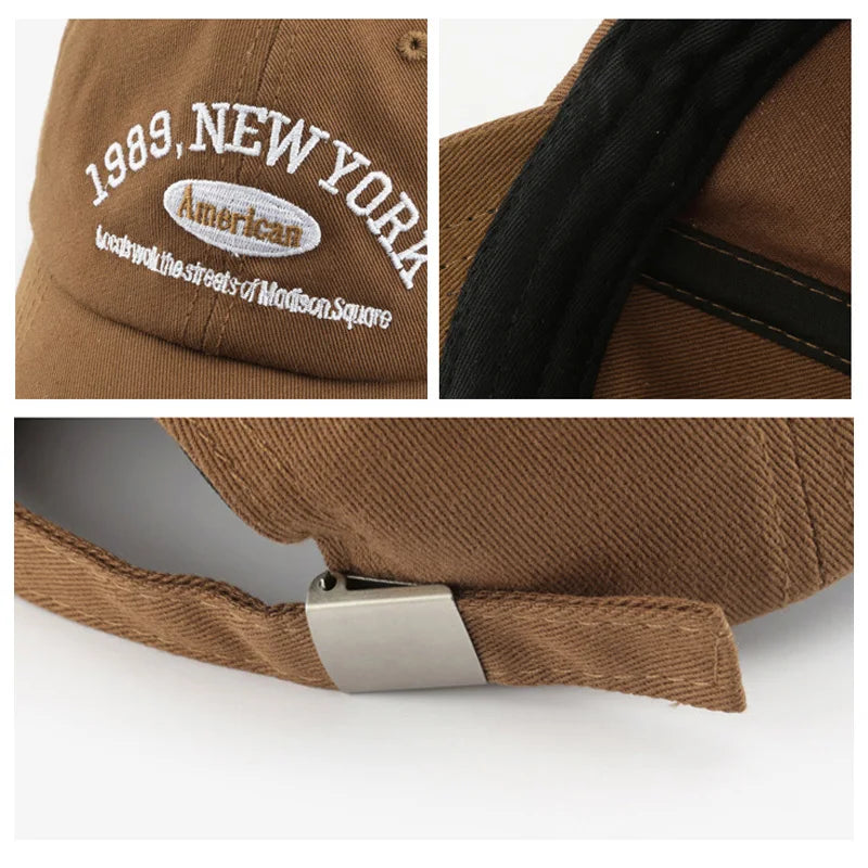 1989 New York Letters Embroidery Baseball Hats by RiderOut™