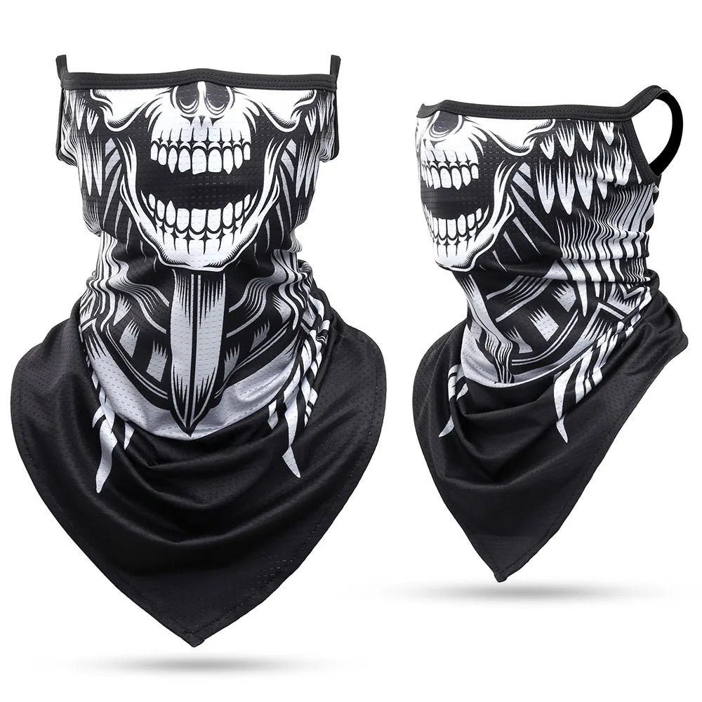 3D Skull Summer Bandana by RiderOut™