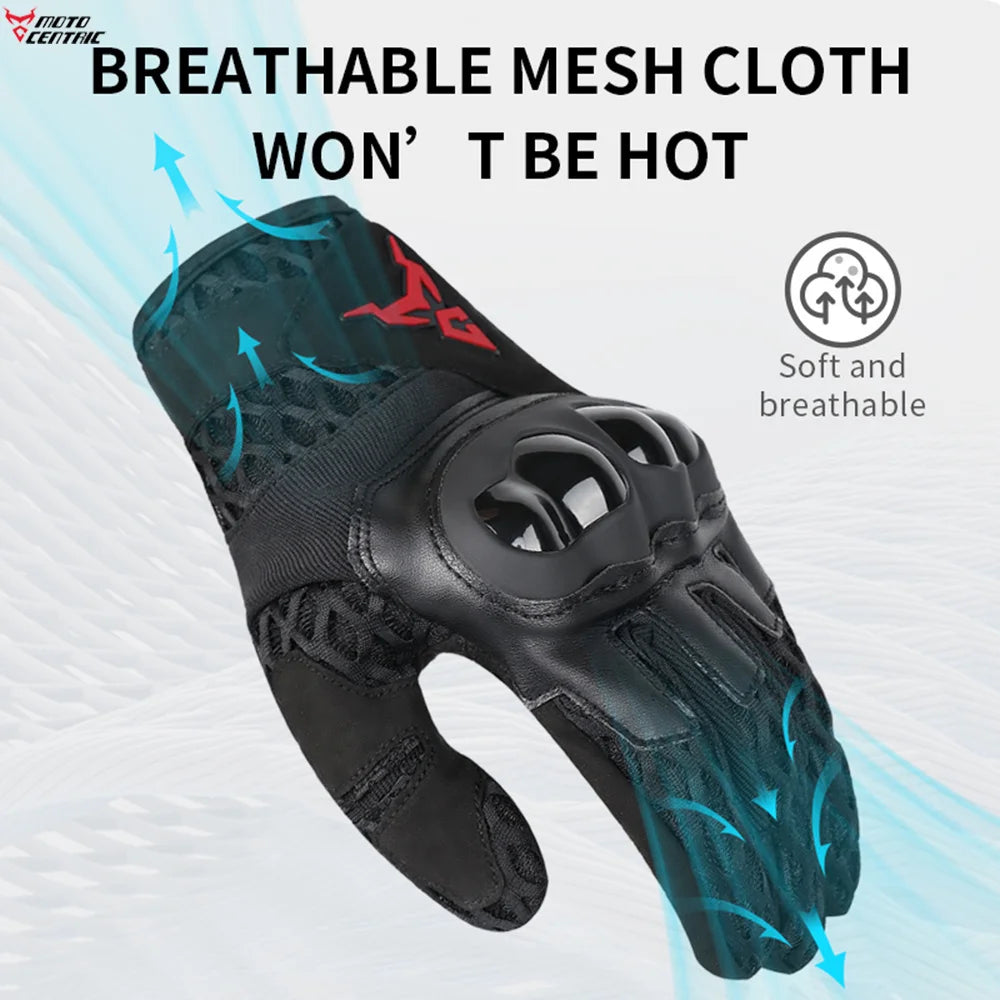 Breathable Motocross Protective Gloves by RiderOut™