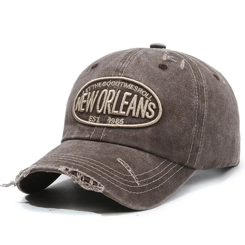 New Orleans 3D Embroidery Baseball Cap by RiderOut™