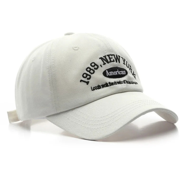 1989 New York Letters Embroidery Baseball Hats by RiderOut™