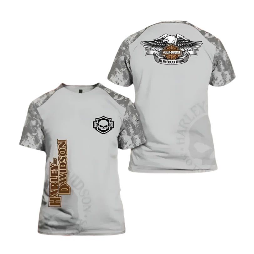 3D Print HD Motorcycle T-shirt by RiderOut™