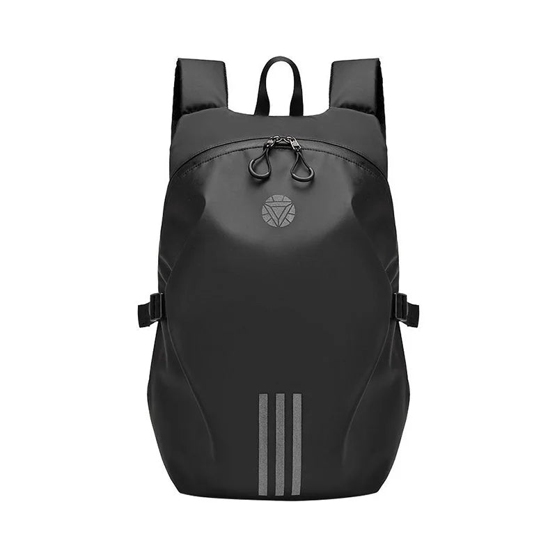 Black Motorcycle Helmet Waterproof Backpack by RiderOut™