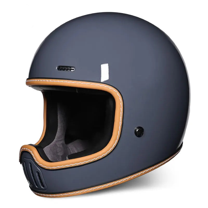 Cruiser Retro Motorcycle Helmet by RiderOut™