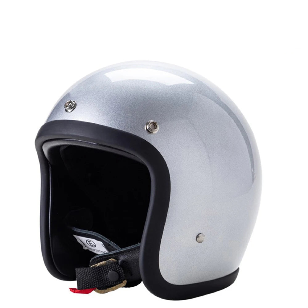 Korean Style Open Face Motorcycle Helmet by RiderOut™