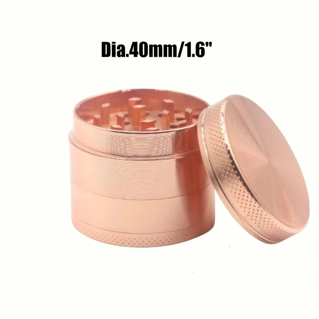 Metal Herb Grinder 4-Layers Spice Nut Crusher by RiderOut™