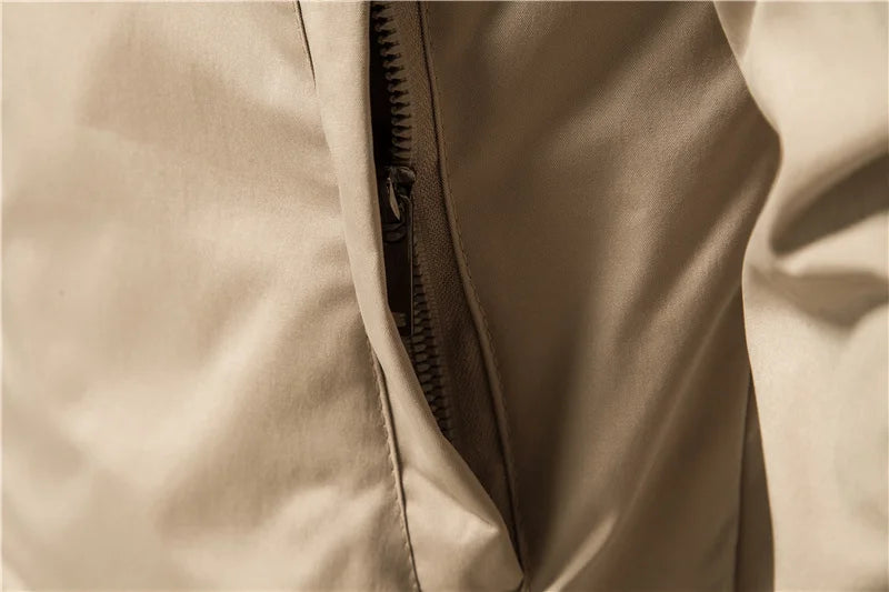 Casual Slim Fit Bomber Jacket by RiderOut