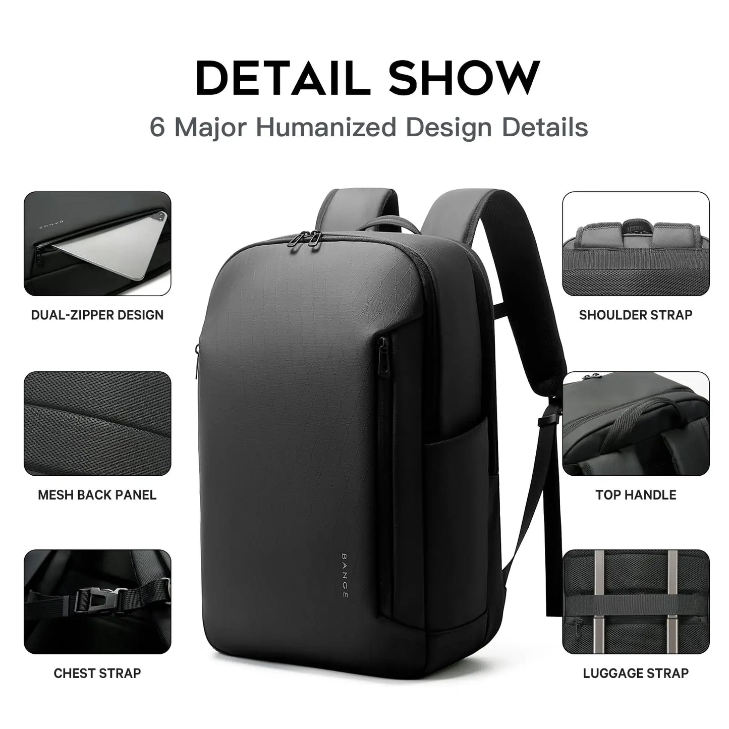 Casual Multi-Pockets Big Capacity Daily Backpack by RiderOut™