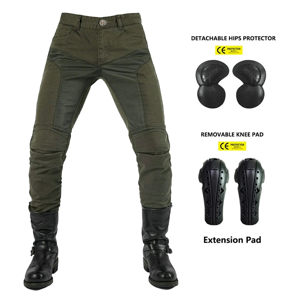 Upgraded Motorcycle Riding Breathable Trousers by RiderOut™