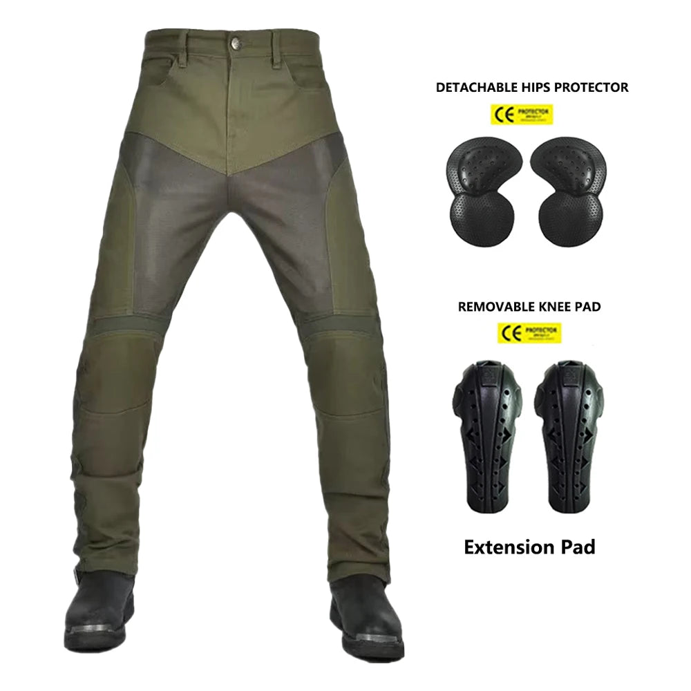 2025 Upgraded Motorcycle Riding Pants With Breathable Net by RiderOut™