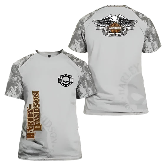 3D Print HD Motorcycle T-shirt by RiderOut™