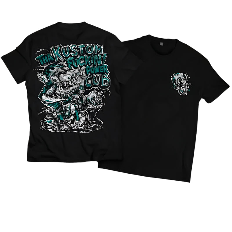 Black Rock American Retro Motorcycle T-shirt