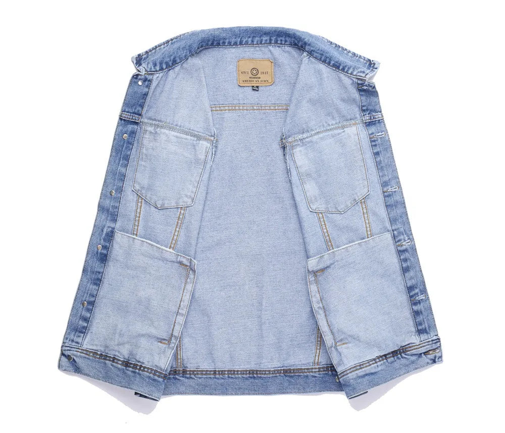 Cargo Denim Vest by RiderOut