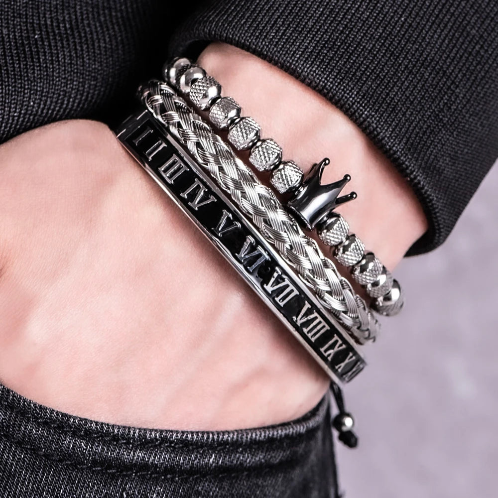 Luxury Enamel Roman Bracelet by RiderOut