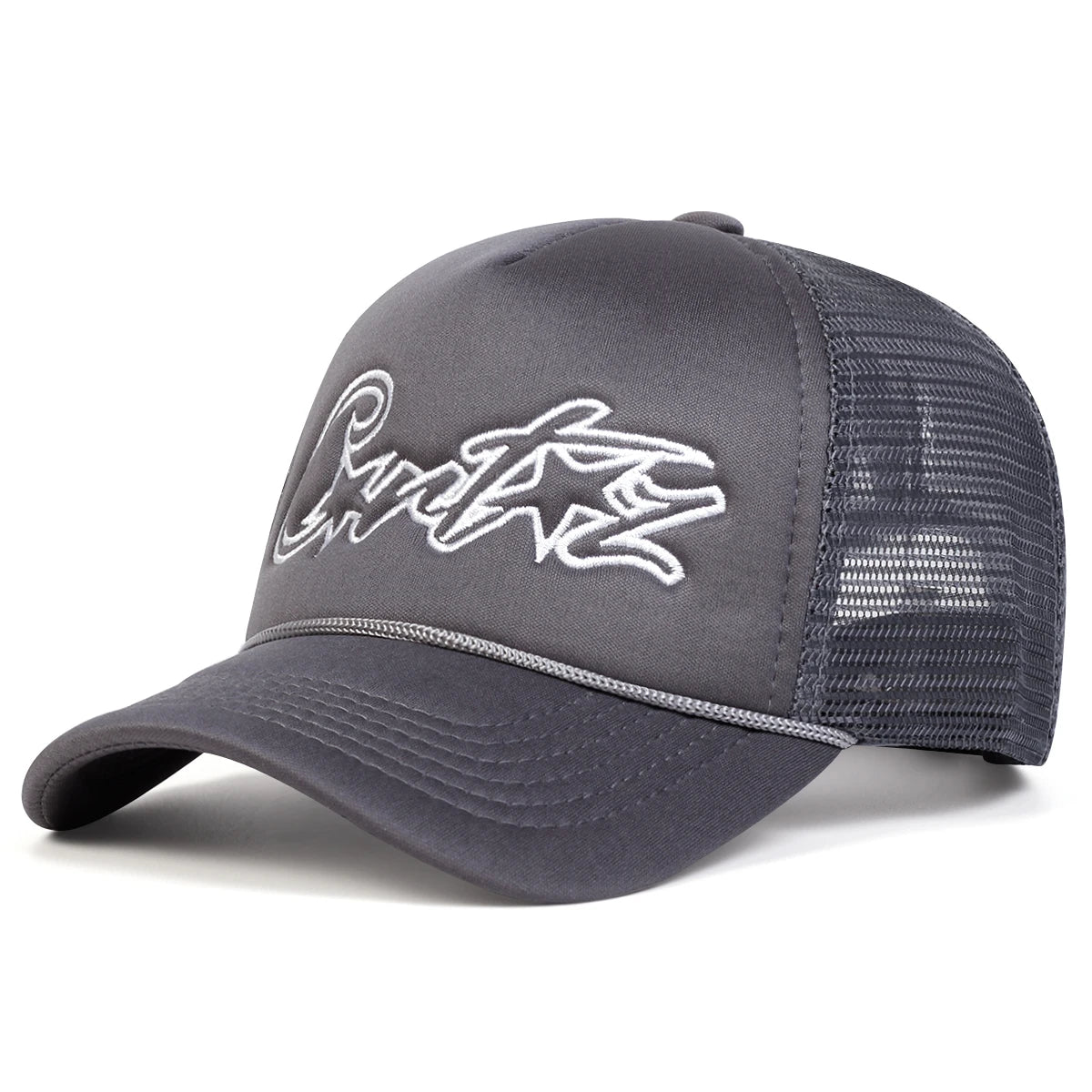 CRTZ Pentagram Embroidery Baseball Net Caps by RiderOut™