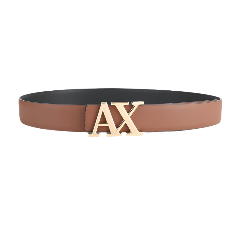 AX Luxury Designer Leather Belt by RiderOut™