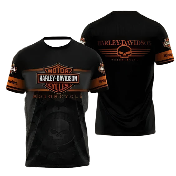 3D Print HD Motorcycle T-shirt by RiderOut™